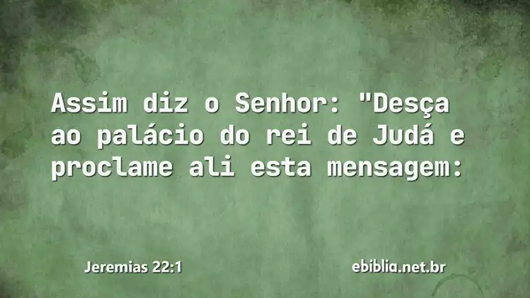 Jeremias 22:1