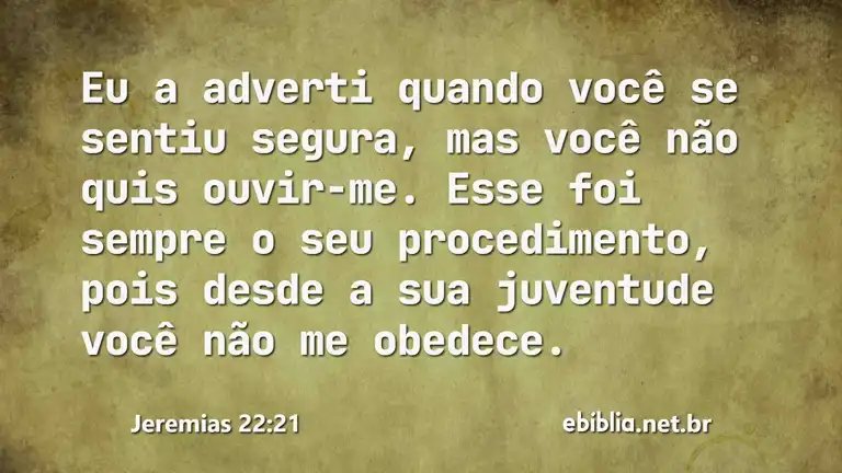 Jeremias 22:21