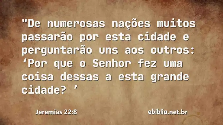 Jeremias 22:8