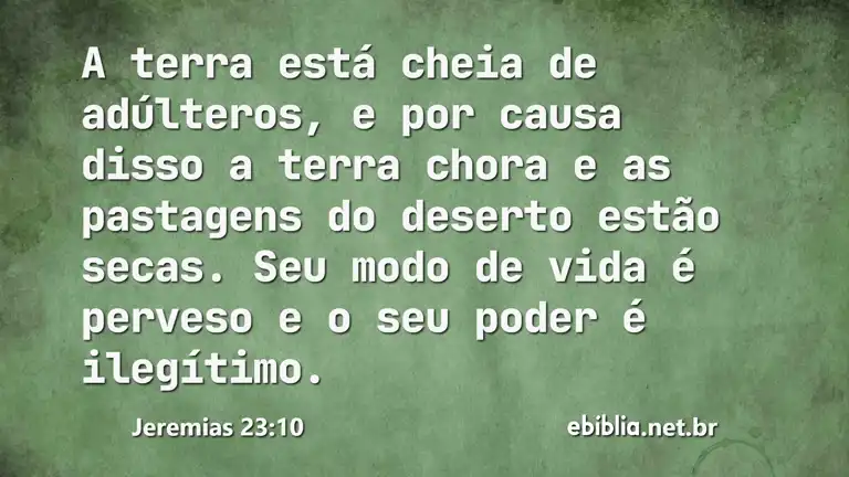 Jeremias 23:10