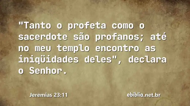 Jeremias 23:11