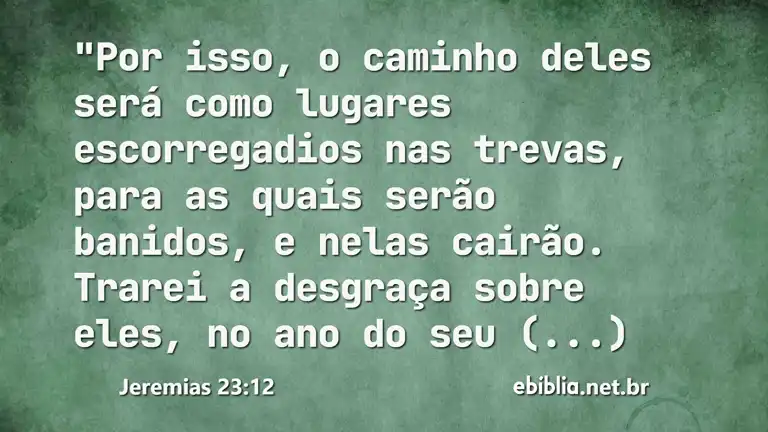 Jeremias 23:12