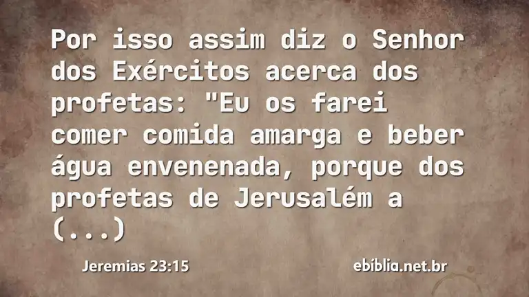 Jeremias 23:15