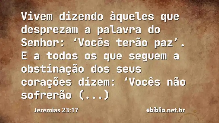 Jeremias 23:17