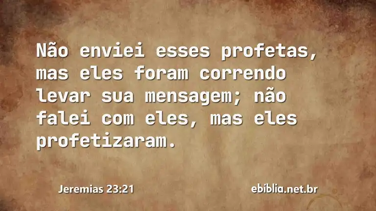 Jeremias 23:21