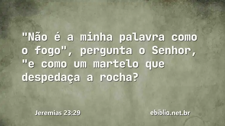 Jeremias 23:29