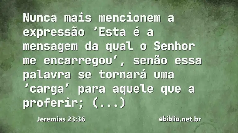 Jeremias 23:36