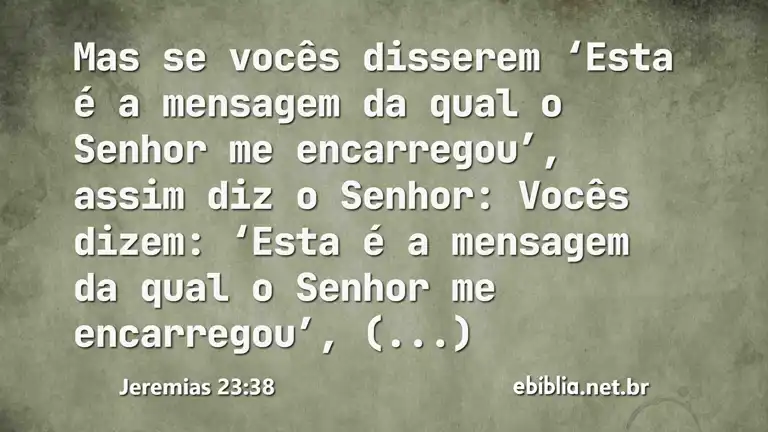 Jeremias 23:38