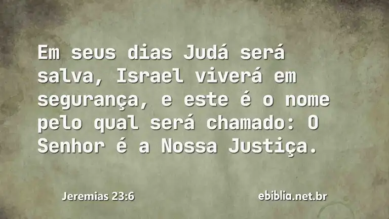 Jeremias 23:6