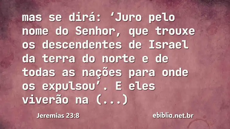 Jeremias 23:8