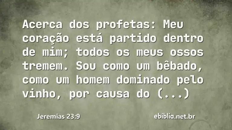 Jeremias 23:9