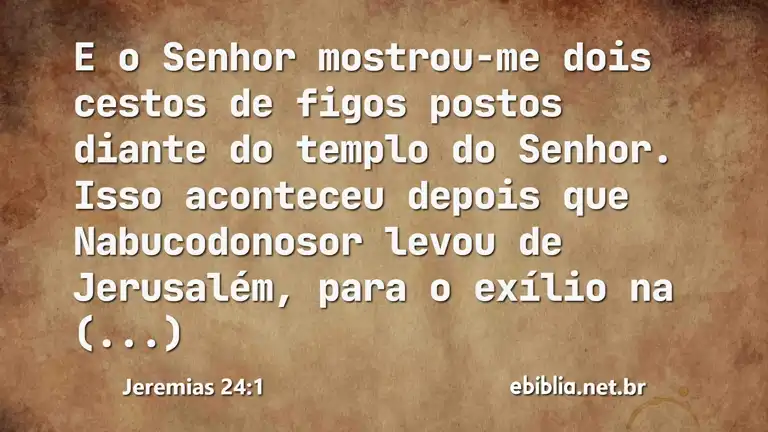 Jeremias 24:1