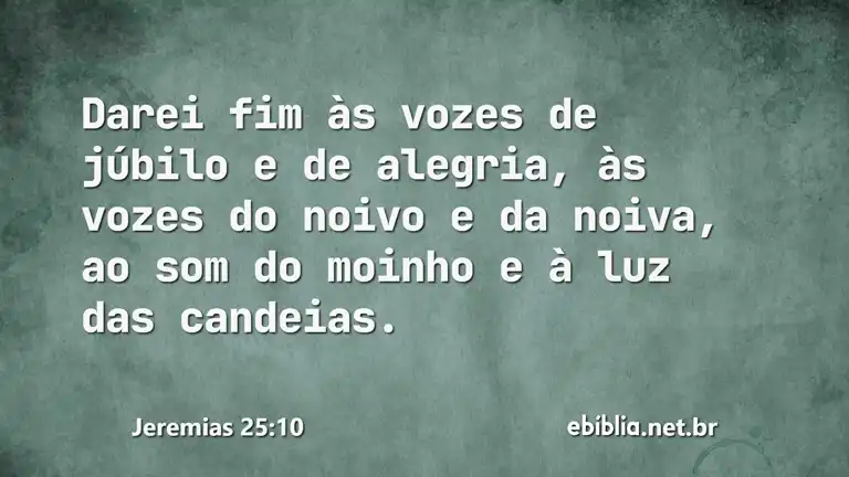 Jeremias 25:10