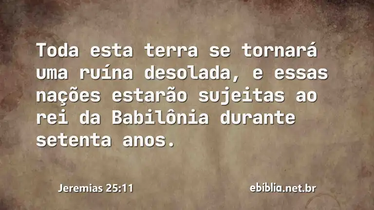 Jeremias 25:11