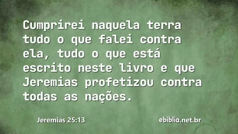 Jeremias 25:13