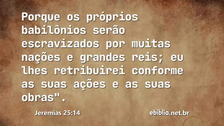 Jeremias 25:14