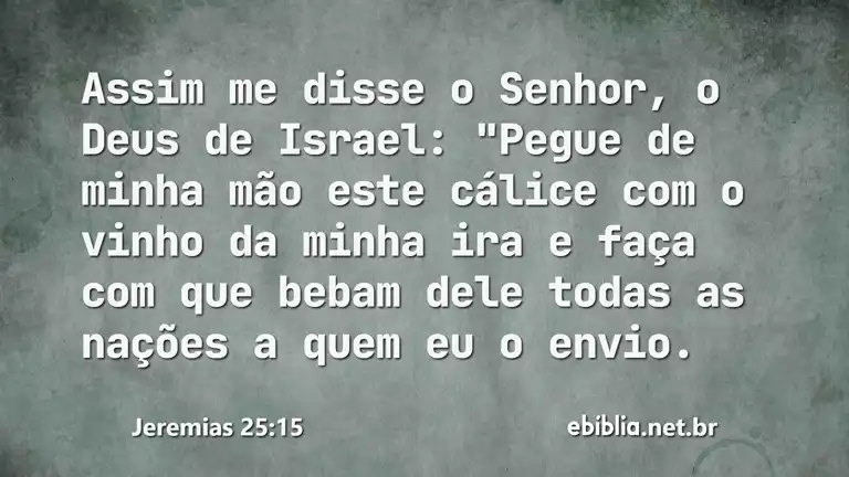 Jeremias 25:15