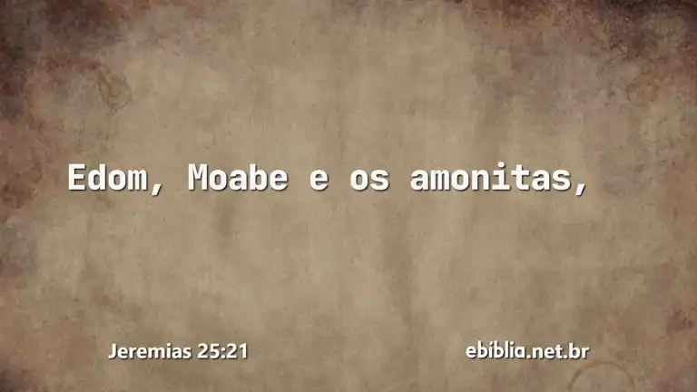 Jeremias 25:21