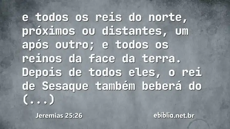 Jeremias 25:26