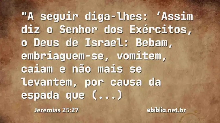 Jeremias 25:27