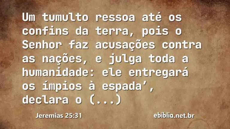 Jeremias 25:31