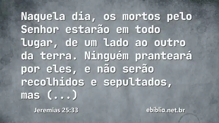 Jeremias 25:33