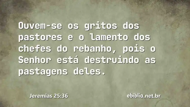 Jeremias 25:36