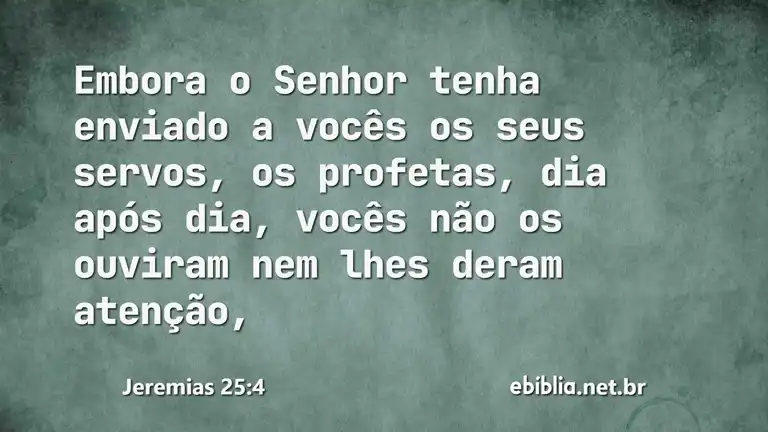 Jeremias 25:4