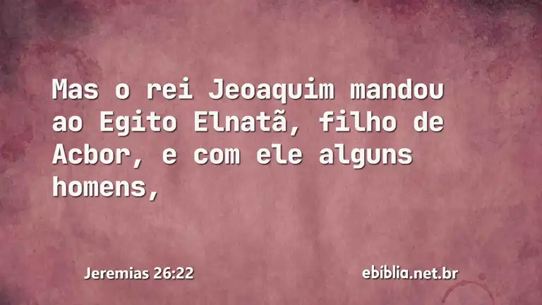 Jeremias 26:22