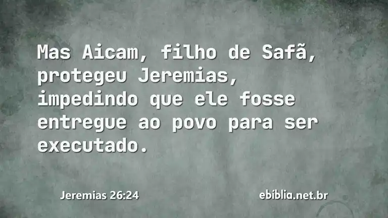 Jeremias 26:24