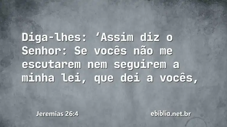 Jeremias 26:4