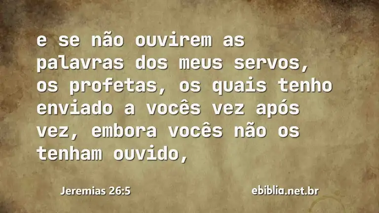 Jeremias 26:5