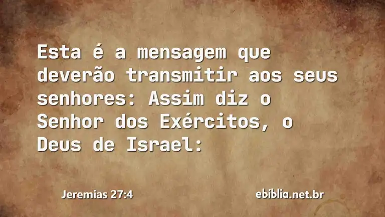 Jeremias 27:4