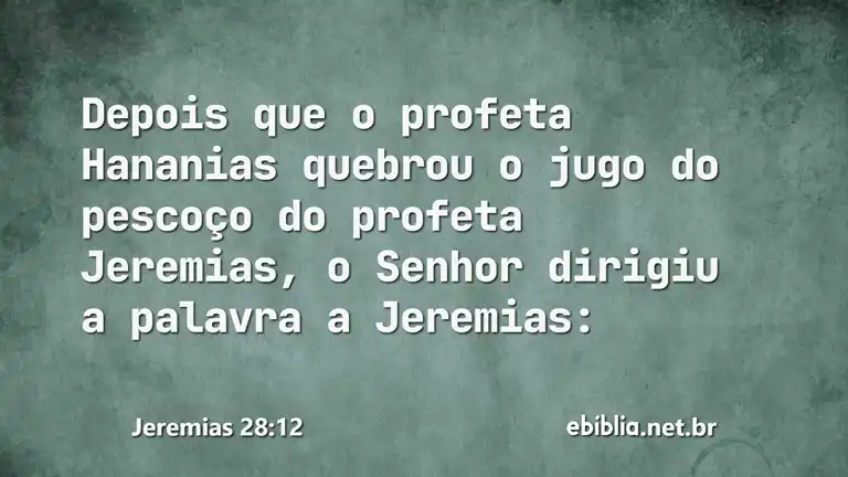 Jeremias 28:12