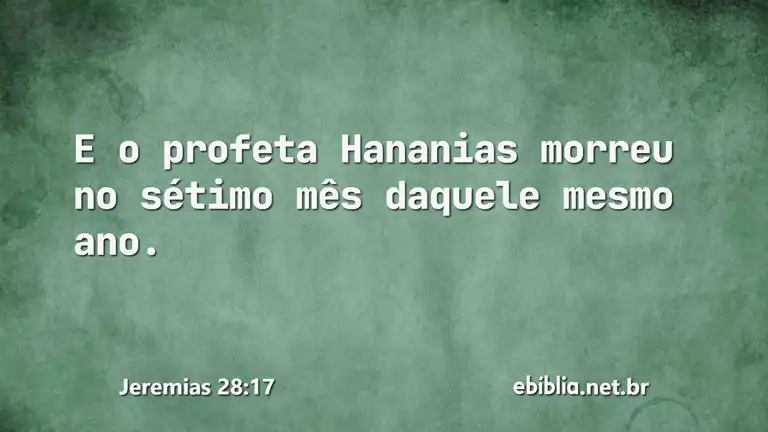 Jeremias 28:17