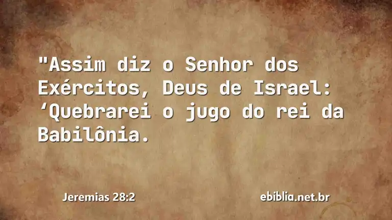 Jeremias 28:2