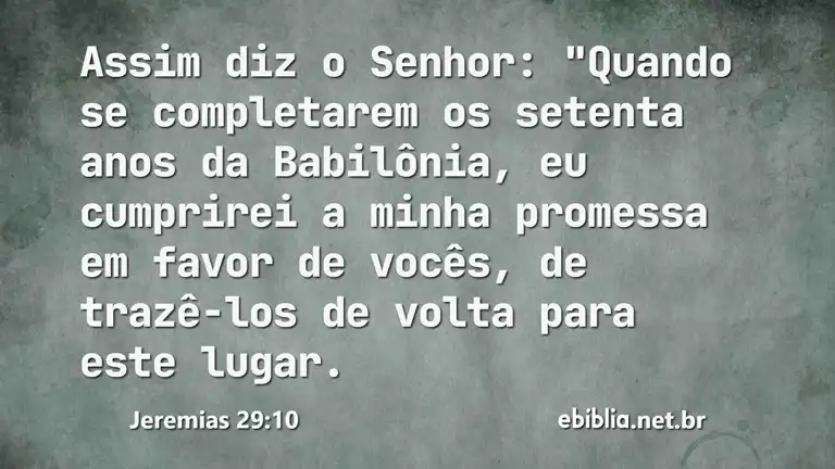 Jeremias 29:10