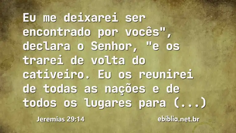 Jeremias 29:14