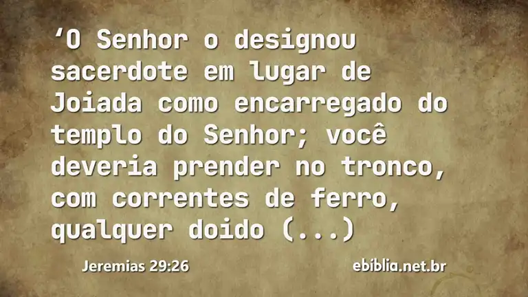 Jeremias 29:26