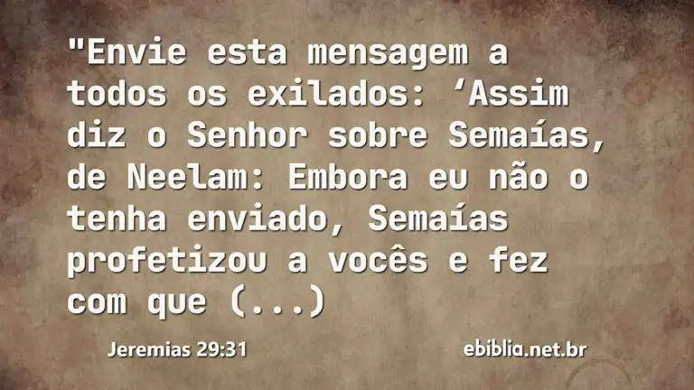 Jeremias 29:31