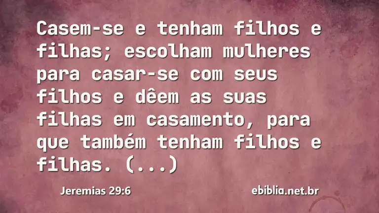 Jeremias 29:6