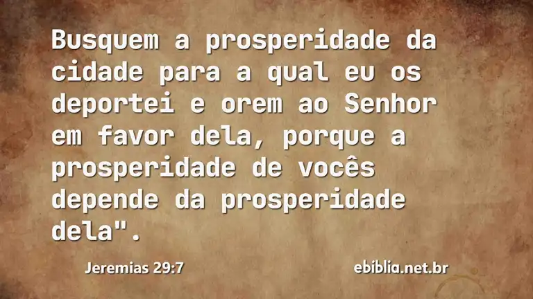 Jeremias 29:7