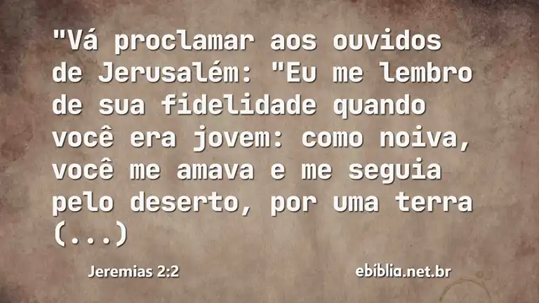 Jeremias 2:2