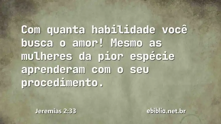 Jeremias 2:33