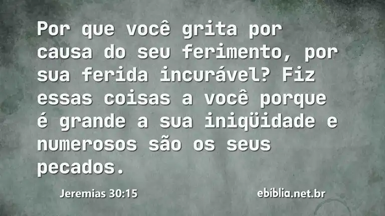 Jeremias 30:15