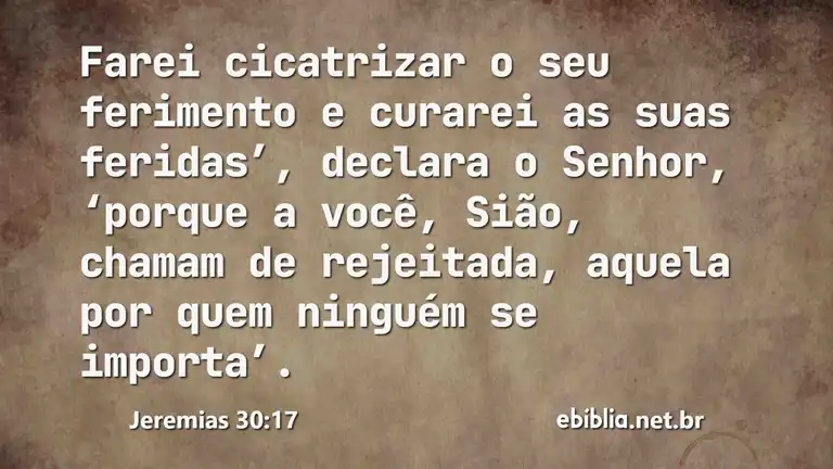 Jeremias 30:17