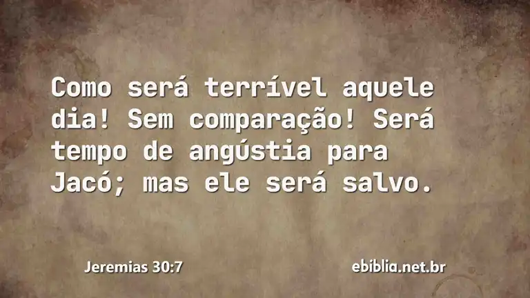 Jeremias 30:7