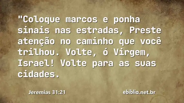 Jeremias 31:21