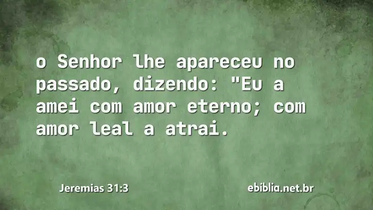 Jeremias 31:3