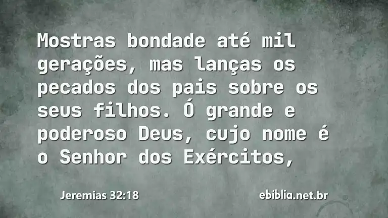 Jeremias 32:18